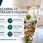 Comparison of deep cleaning and end of tenancy cleaning for homes