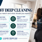 Renlix cleaner carrying out a one-off Deep Clean in a home